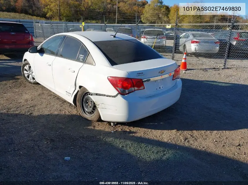 1G1PA5SG2E7469830 2014 Chevrolet Cruze Ls Auto