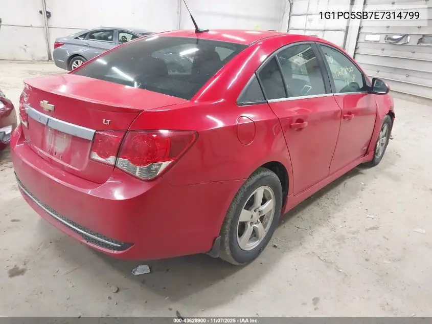 1G1PC5SB7E7314799 2014 Chevrolet Cruze 1Lt Auto