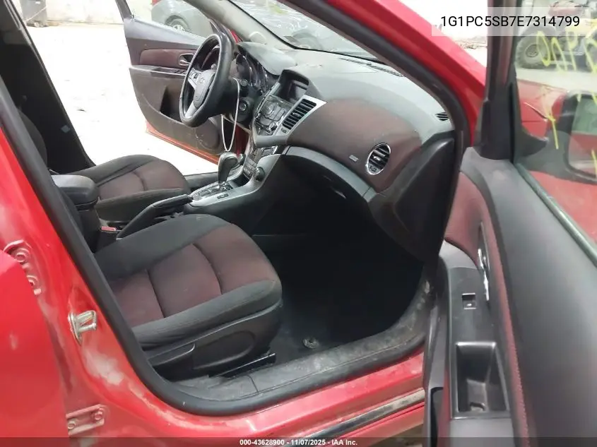 1G1PC5SB7E7314799 2014 Chevrolet Cruze 1Lt Auto