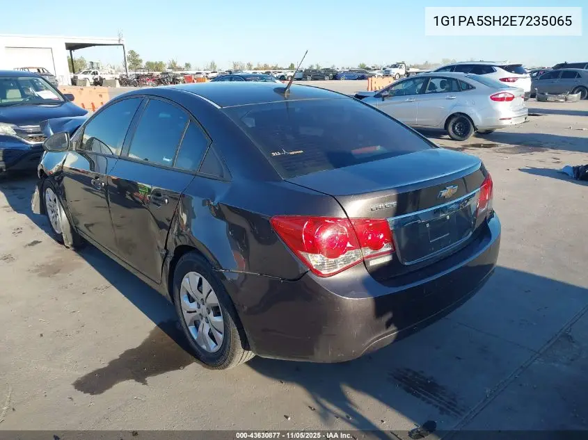 1G1PA5SH2E7235065 2014 Chevrolet Cruze Ls Auto