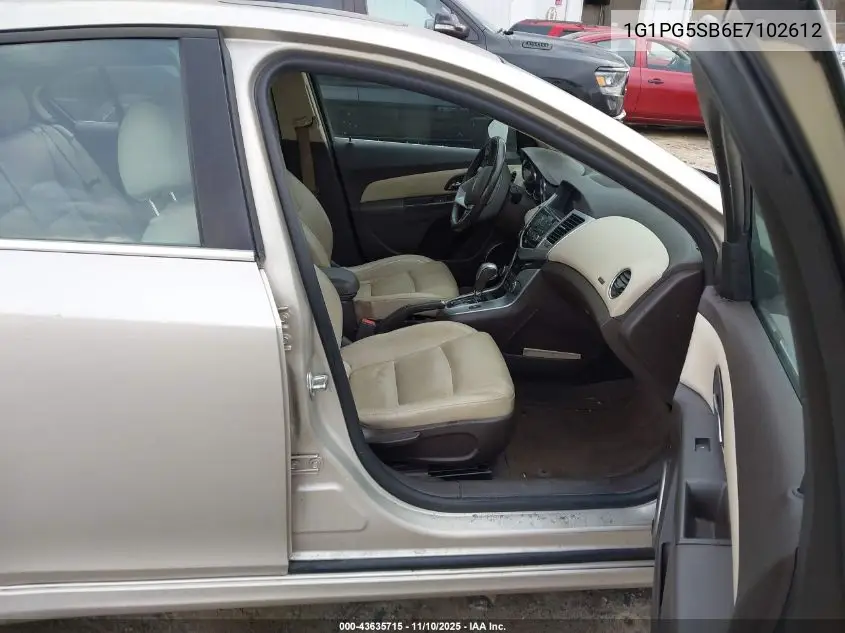 1G1PG5SB6E7102612 2014 Chevrolet Cruze Ltz