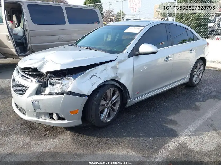 1G1PG5SB8E7328795 2014 Chevrolet Cruze Ltz