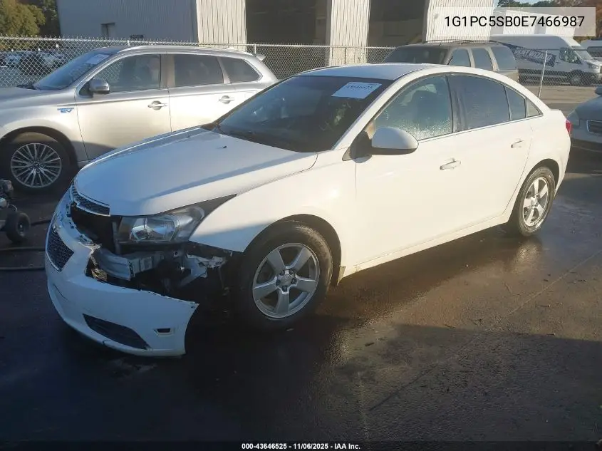 1G1PC5SB0E7466987 2014 Chevrolet Cruze 1Lt Auto
