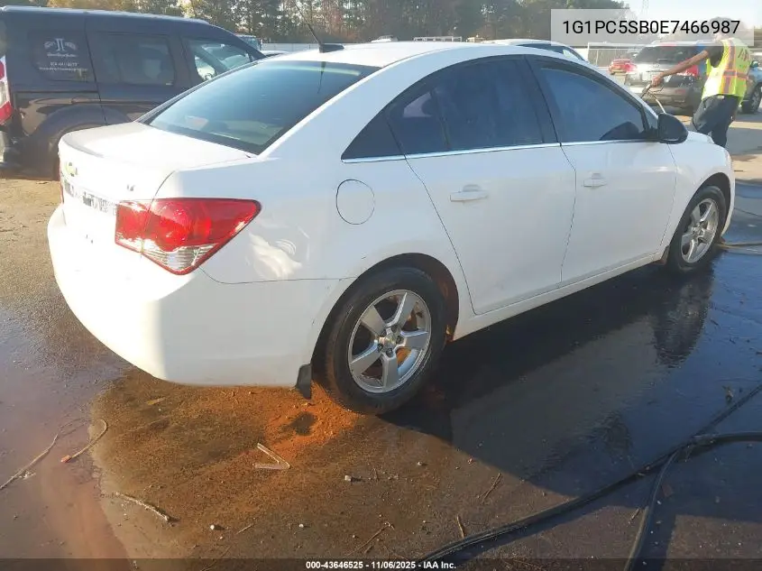 1G1PC5SB0E7466987 2014 Chevrolet Cruze 1Lt Auto