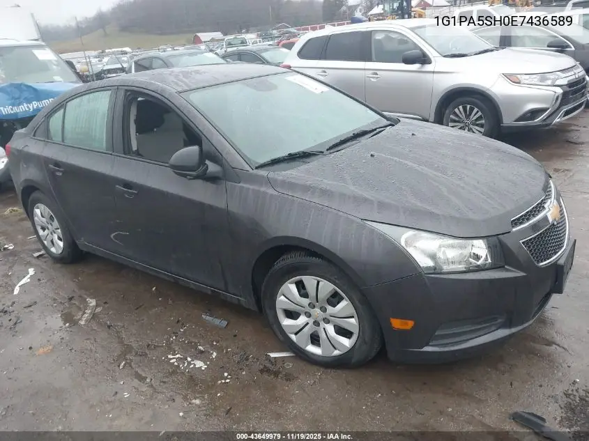 1G1PA5SH0E7436589 2014 Chevrolet Cruze Ls Auto