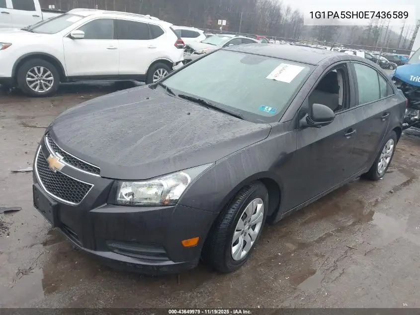 1G1PA5SH0E7436589 2014 Chevrolet Cruze Ls Auto