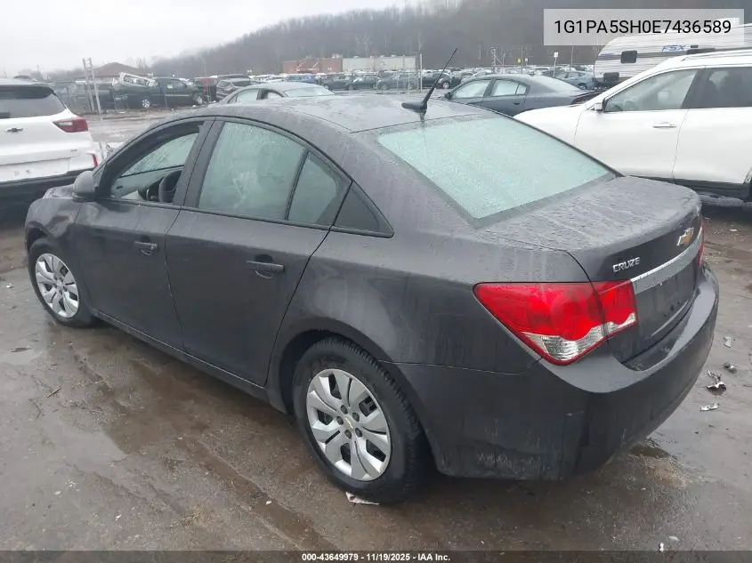 1G1PA5SH0E7436589 2014 Chevrolet Cruze Ls Auto