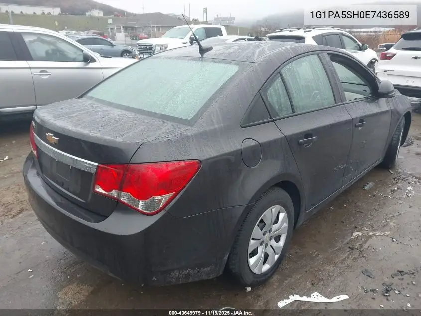1G1PA5SH0E7436589 2014 Chevrolet Cruze Ls Auto