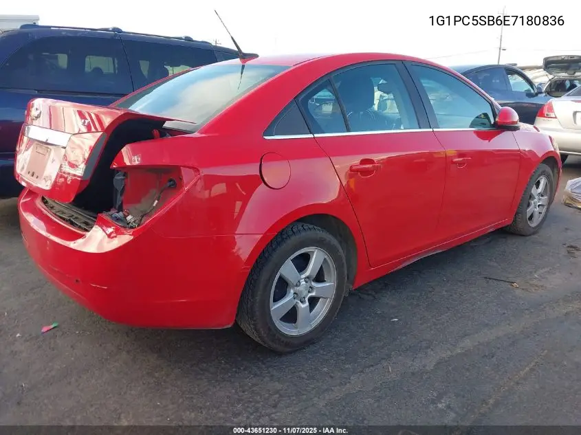 1G1PC5SB6E7180836 2014 Chevrolet Cruze 1Lt Auto