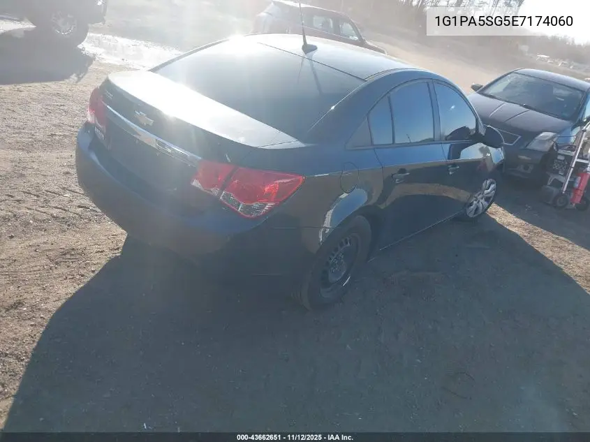 1G1PA5SG5E7174060 2014 Chevrolet Cruze Ls Auto