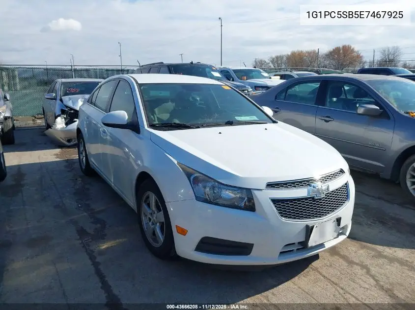 1G1PC5SB5E7467925 2014 Chevrolet Cruze 1Lt Auto