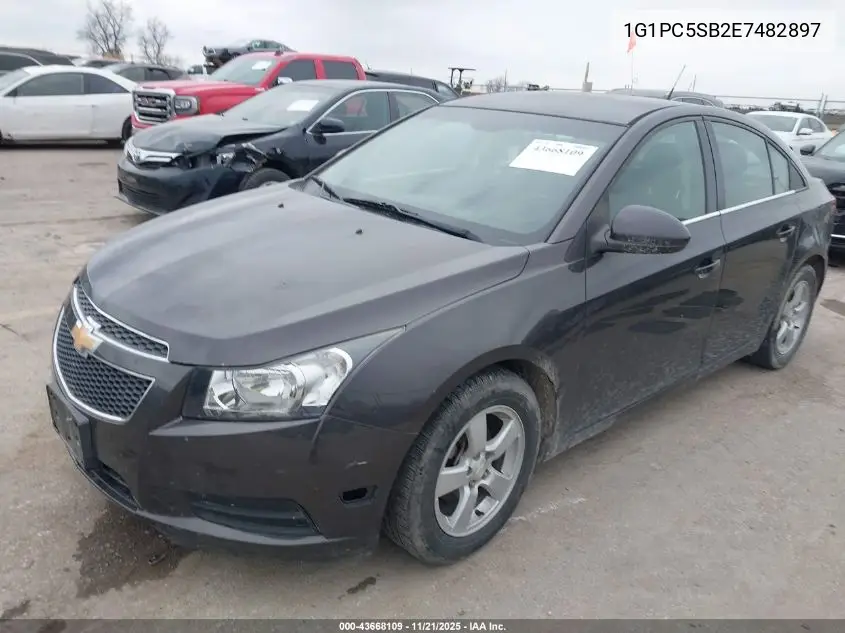 1G1PC5SB2E7482897 2014 Chevrolet Cruze 1Lt Auto