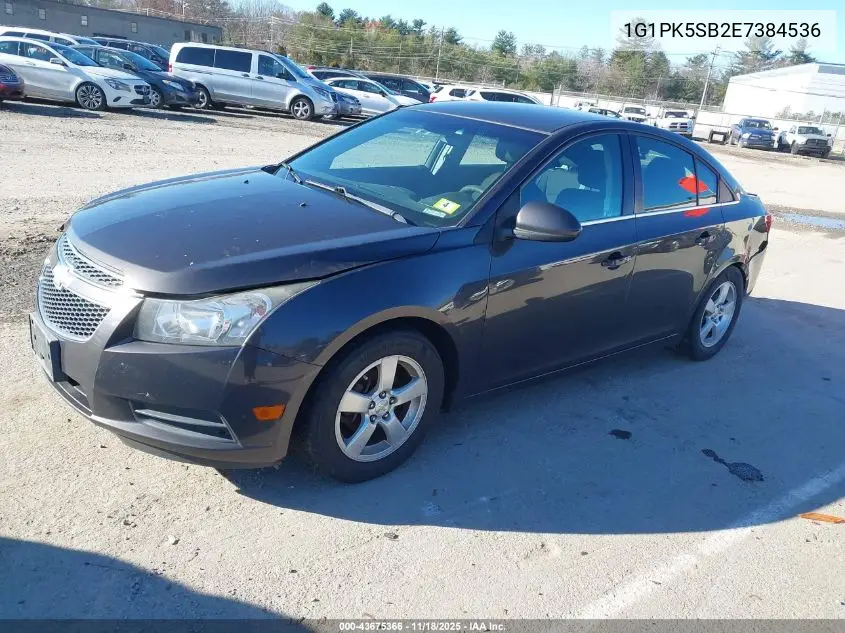 1G1PK5SB2E7384536 2014 Chevrolet Cruze Lt