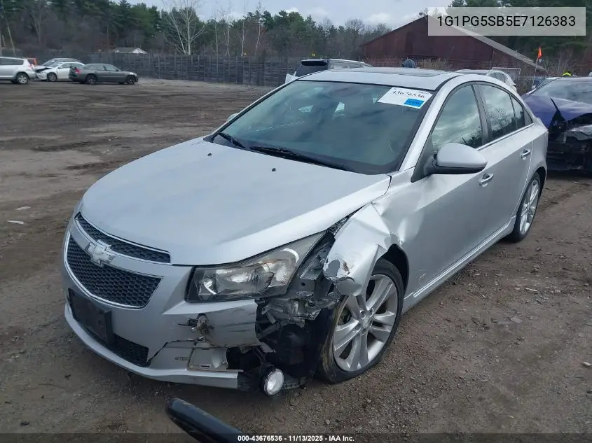 1G1PG5SB5E7126383 2014 Chevrolet Cruze Ltz