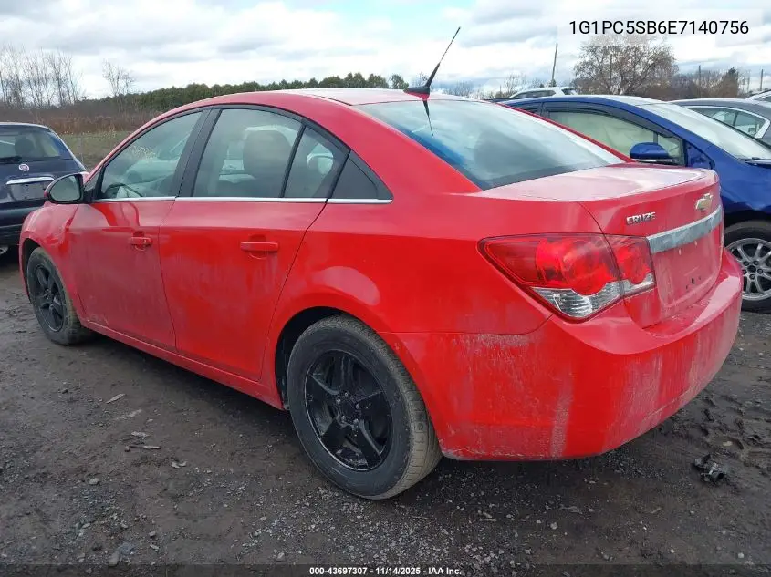 1G1PC5SB6E7140756 2014 Chevrolet Cruze 1Lt Auto