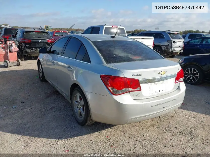 1G1PC5SB4E7370442 2014 Chevrolet Cruze 1Lt Auto