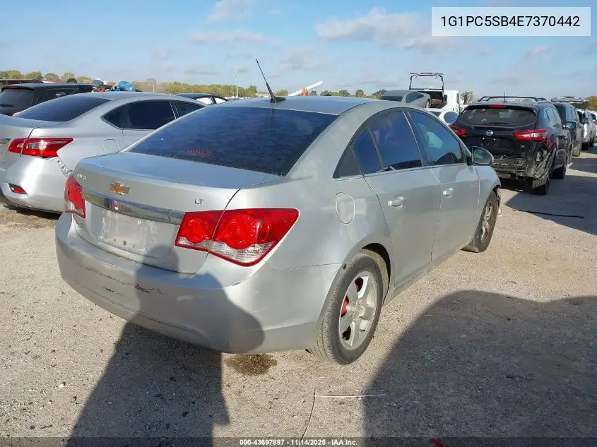 1G1PC5SB4E7370442 2014 Chevrolet Cruze 1Lt Auto