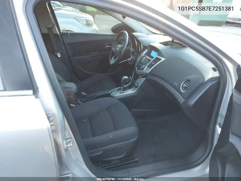 1G1PC5SB7E7251381 2014 Chevrolet Cruze 1Lt Auto