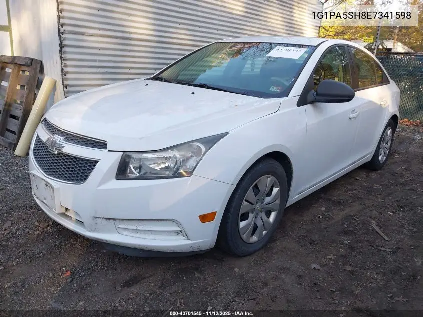 1G1PA5SH8E7341598 2014 Chevrolet Cruze Ls Auto