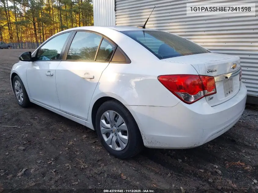 1G1PA5SH8E7341598 2014 Chevrolet Cruze Ls Auto