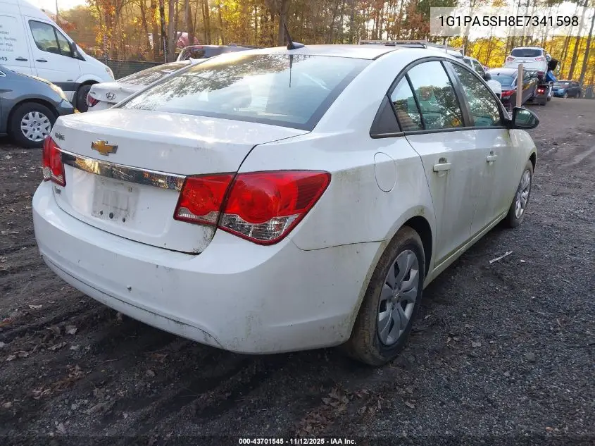 1G1PA5SH8E7341598 2014 Chevrolet Cruze Ls Auto