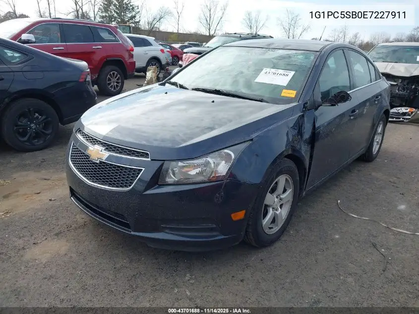 1G1PC5SB0E7227911 2014 Chevrolet Cruze 1Lt Auto