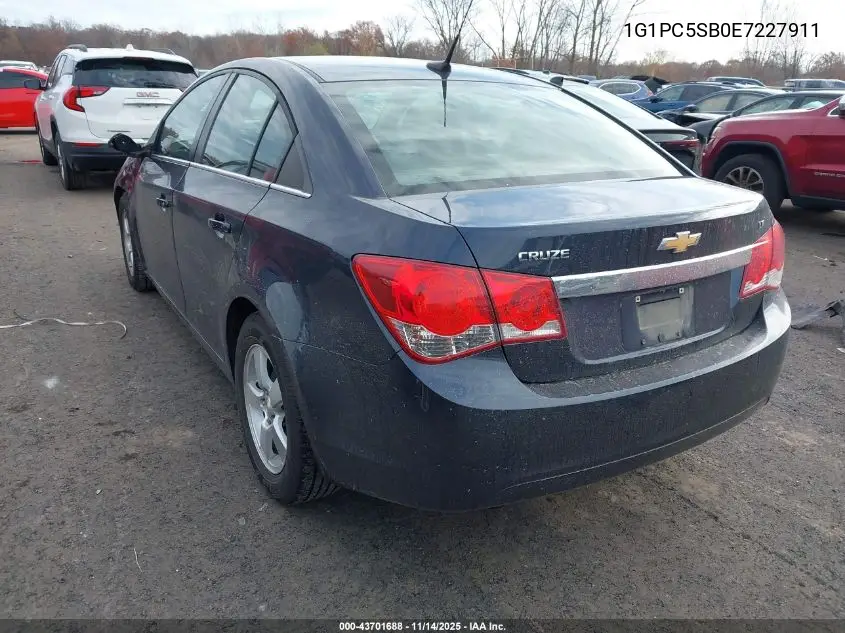 1G1PC5SB0E7227911 2014 Chevrolet Cruze 1Lt Auto