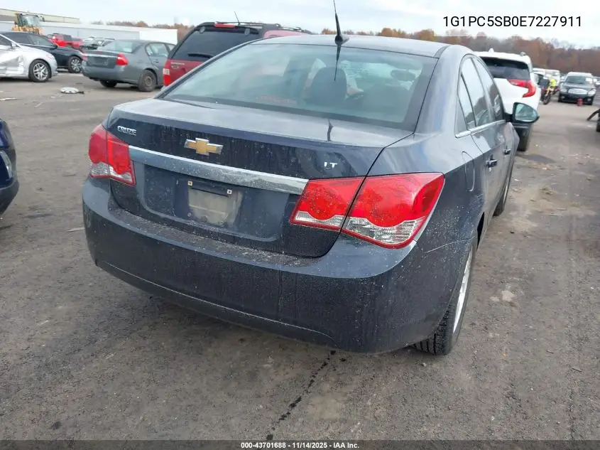 1G1PC5SB0E7227911 2014 Chevrolet Cruze 1Lt Auto