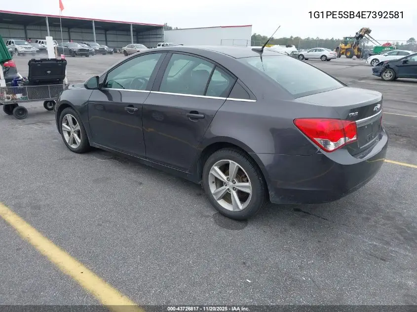 1G1PE5SB4E7392581 2014 Chevrolet Cruze 2Lt Auto