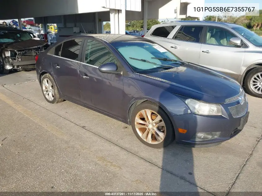 1G1PG5SB6E7355767 2014 Chevrolet Cruze Ltz