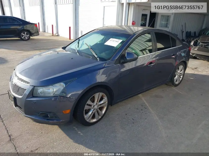 1G1PG5SB6E7355767 2014 Chevrolet Cruze Ltz