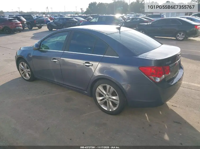 1G1PG5SB6E7355767 2014 Chevrolet Cruze Ltz