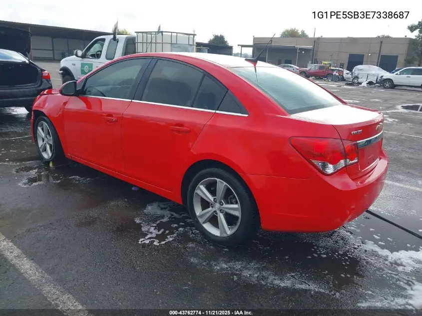 1G1PE5SB3E7338687 2014 Chevrolet Cruze 2Lt Auto