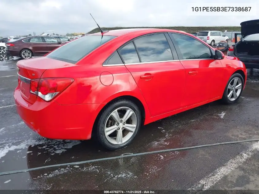 1G1PE5SB3E7338687 2014 Chevrolet Cruze 2Lt Auto