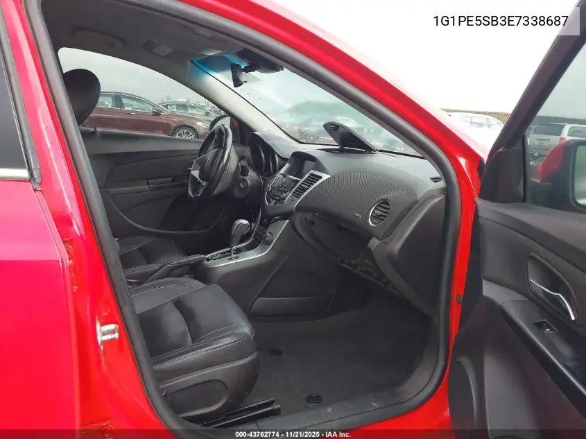 1G1PE5SB3E7338687 2014 Chevrolet Cruze 2Lt Auto