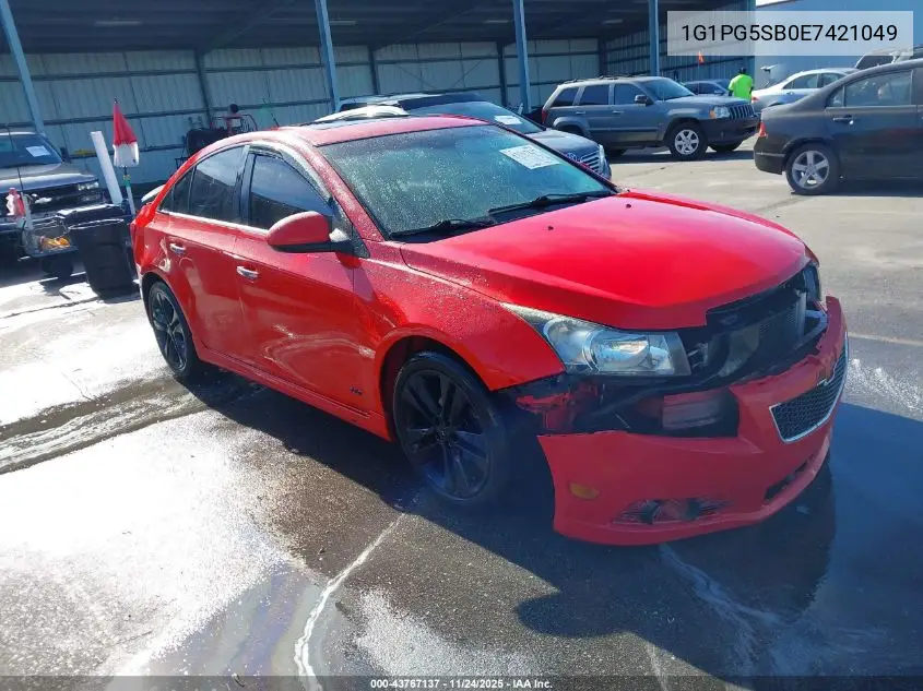 1G1PG5SB0E7421049 2014 Chevrolet Cruze Ltz