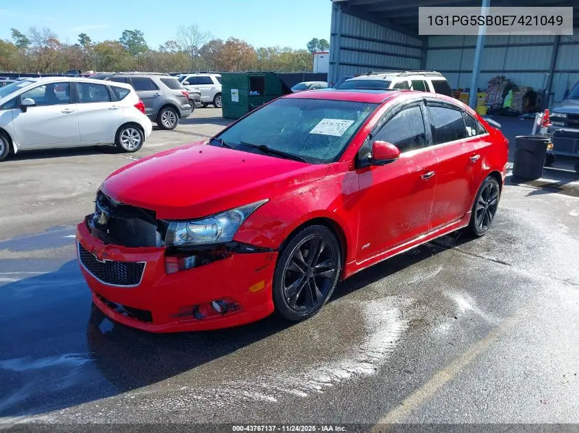 1G1PG5SB0E7421049 2014 Chevrolet Cruze Ltz
