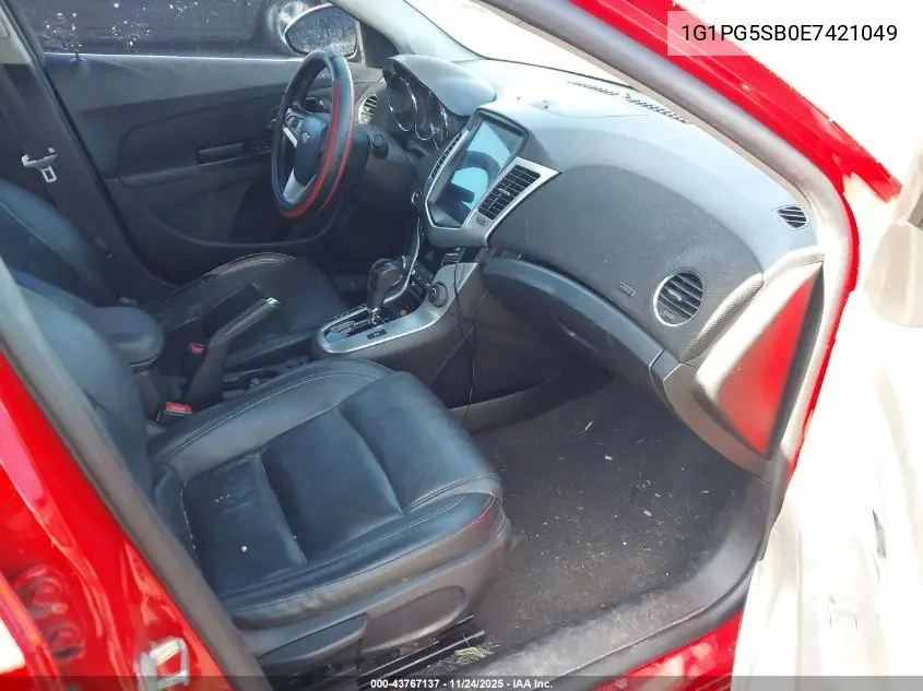 1G1PG5SB0E7421049 2014 Chevrolet Cruze Ltz