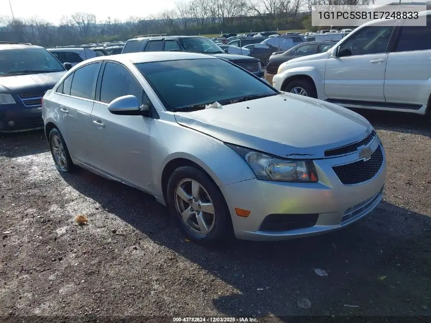 1G1PC5SB1E7248833 2014 Chevrolet Cruze 1Lt Auto