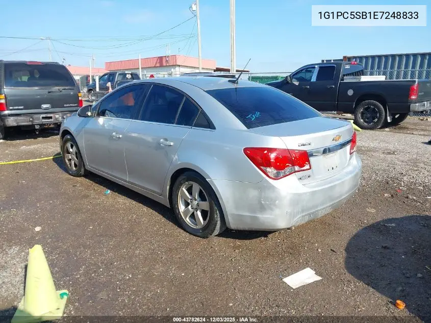 1G1PC5SB1E7248833 2014 Chevrolet Cruze 1Lt Auto