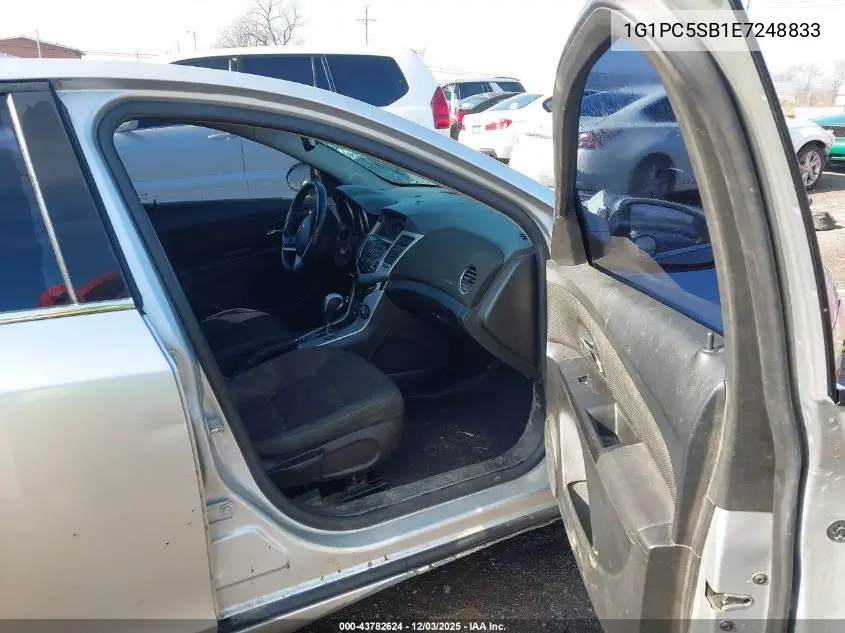 1G1PC5SB1E7248833 2014 Chevrolet Cruze 1Lt Auto
