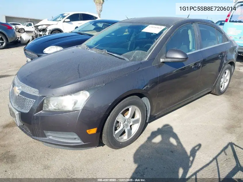 1G1PC5SB8E7206014 2014 Chevrolet Cruze 1Lt Auto