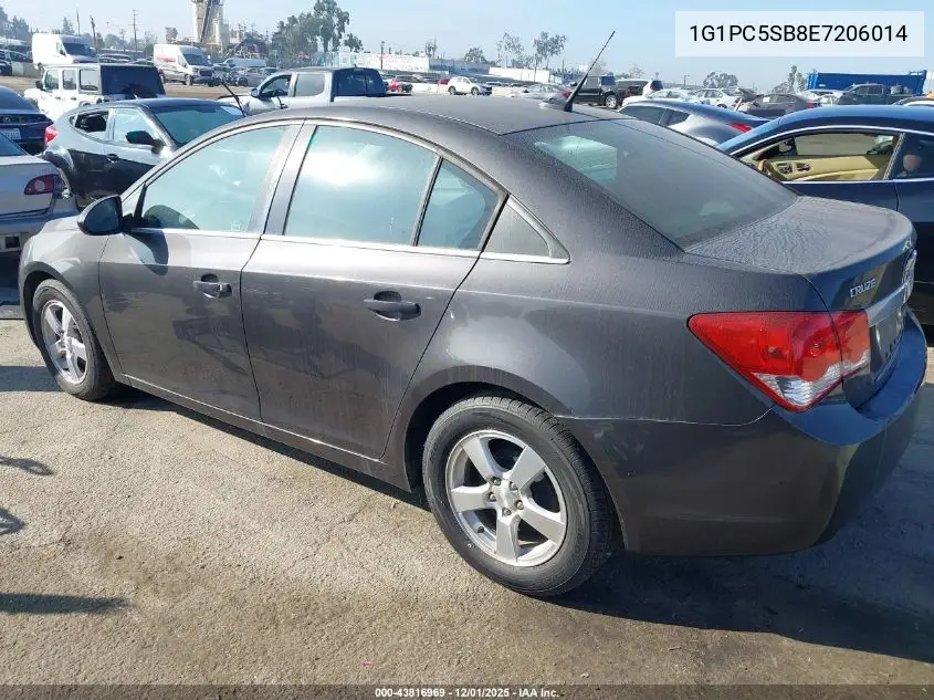 1G1PC5SB8E7206014 2014 Chevrolet Cruze 1Lt Auto