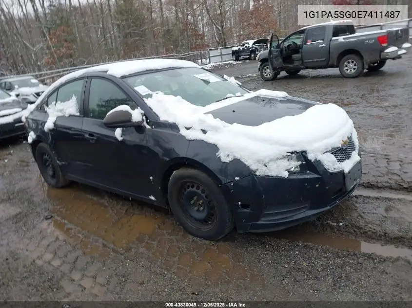 1G1PA5SG0E7411487 2014 Chevrolet Cruze Ls Auto