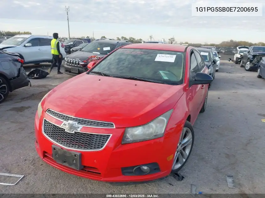 1G1PG5SB0E7200695 2014 Chevrolet Cruze Ltz