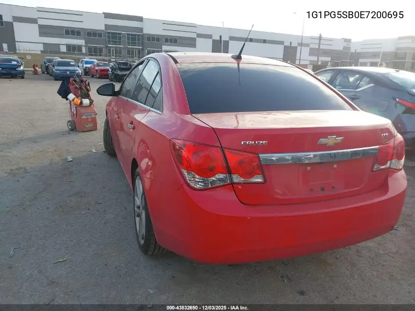 1G1PG5SB0E7200695 2014 Chevrolet Cruze Ltz