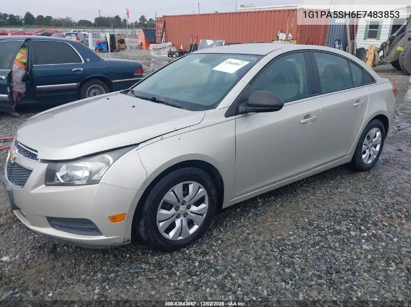 1G1PA5SH6E7483853 2014 Chevrolet Cruze Ls Auto