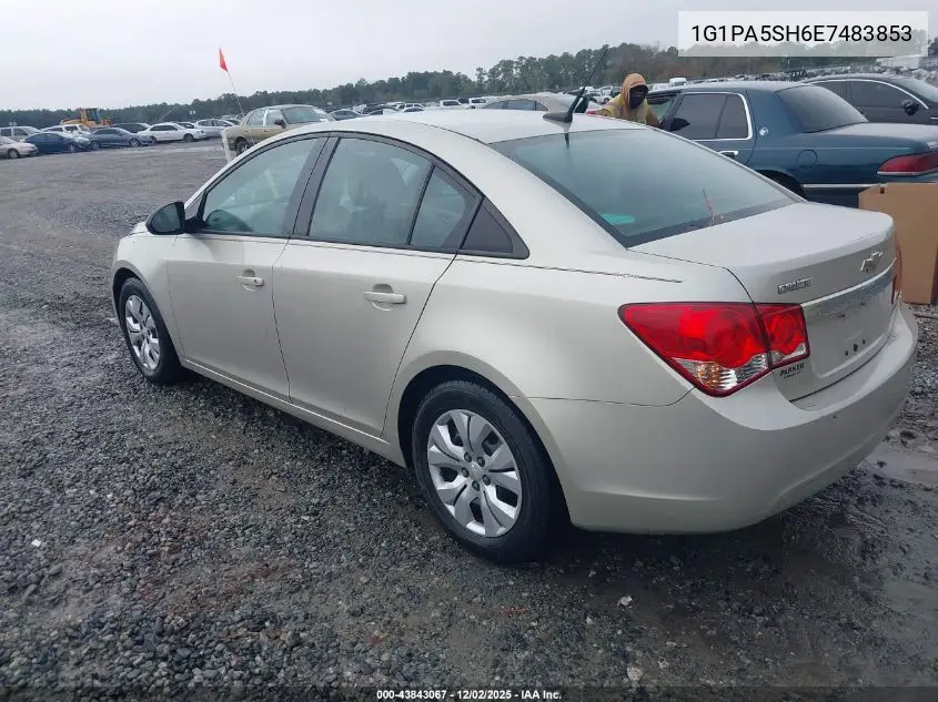 1G1PA5SH6E7483853 2014 Chevrolet Cruze Ls Auto