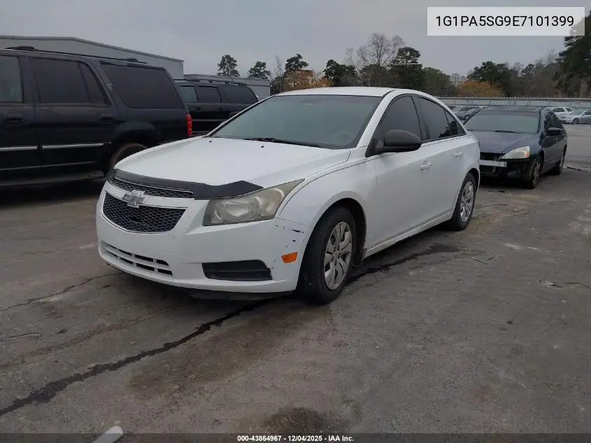 1G1PA5SG9E7101399 2014 Chevrolet Cruze Ls Auto