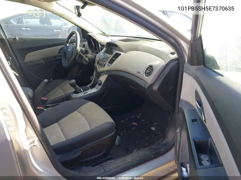 1G1PB5SH5E7370635 2014 Chevrolet Cruze Ls Manual